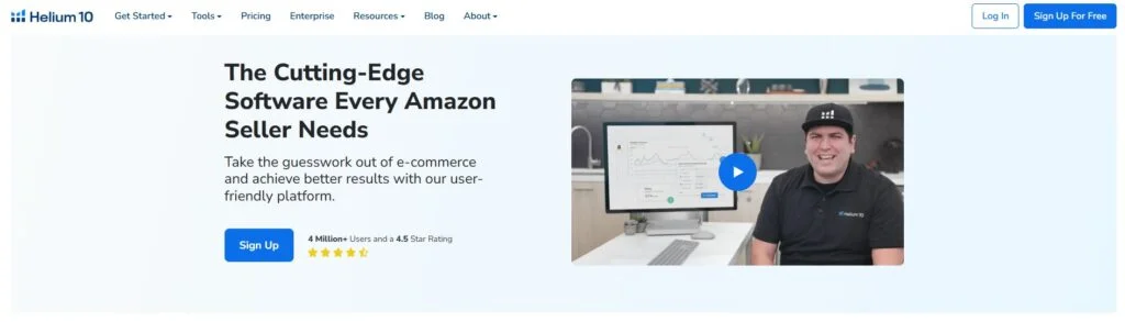 Helium 10 - Best Amazon FBA Tools
