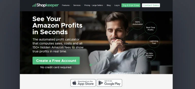 Amazon FBA Profit Analysis Tool Shopkeeper