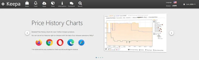 Amazon Product Research Tool Keepa Banner
