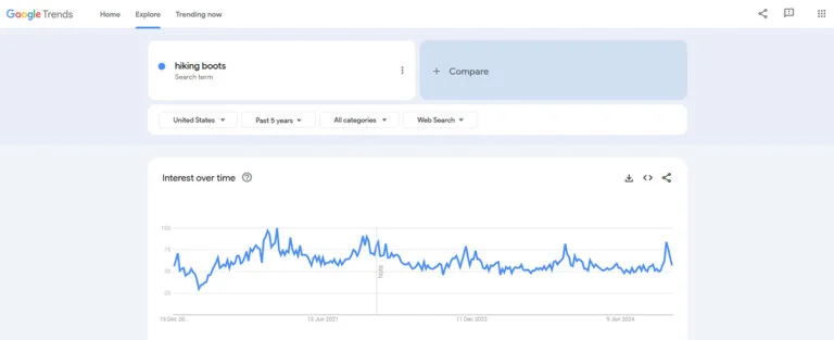Free Tools for Amazon FBA Google Trends