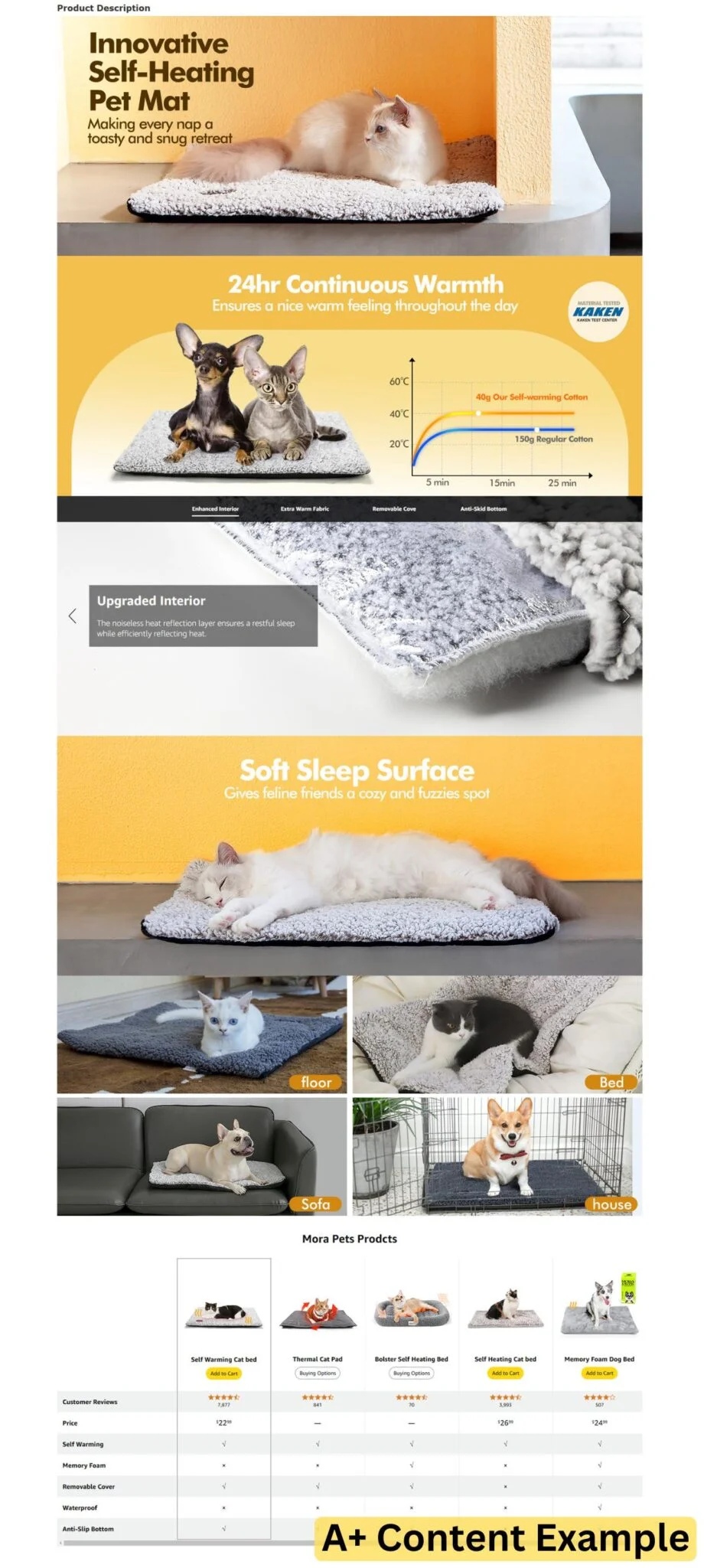 Amazon A+ Content Example