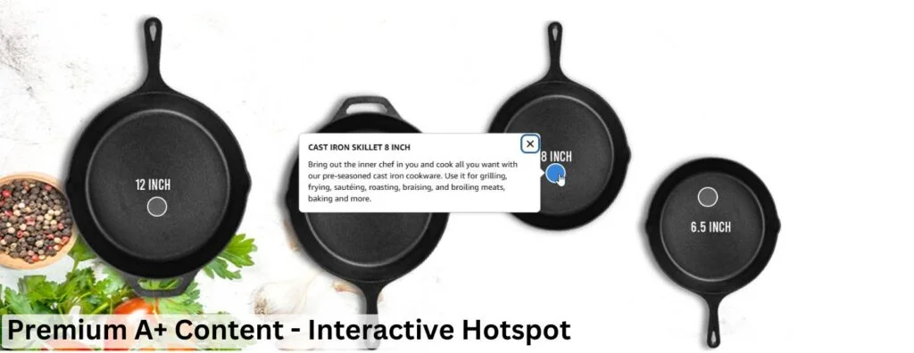 Premium A+ Content - Interactive Hotspot Example