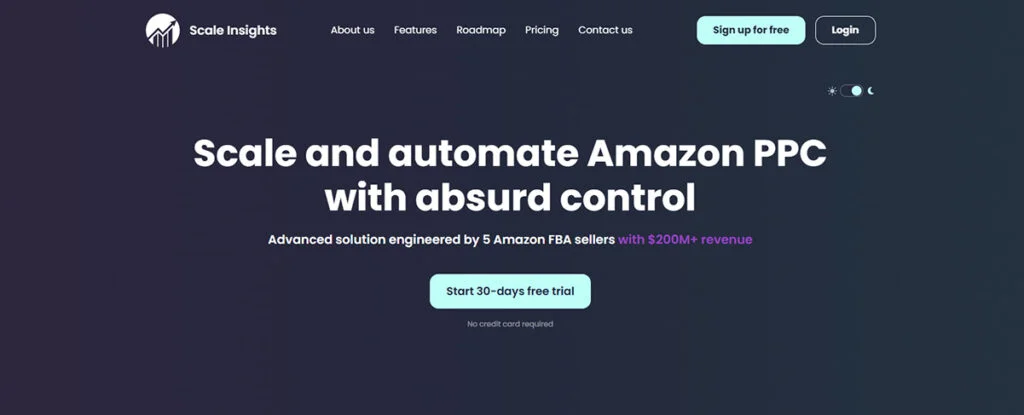 Scale Insights Amazon PPC Analytics