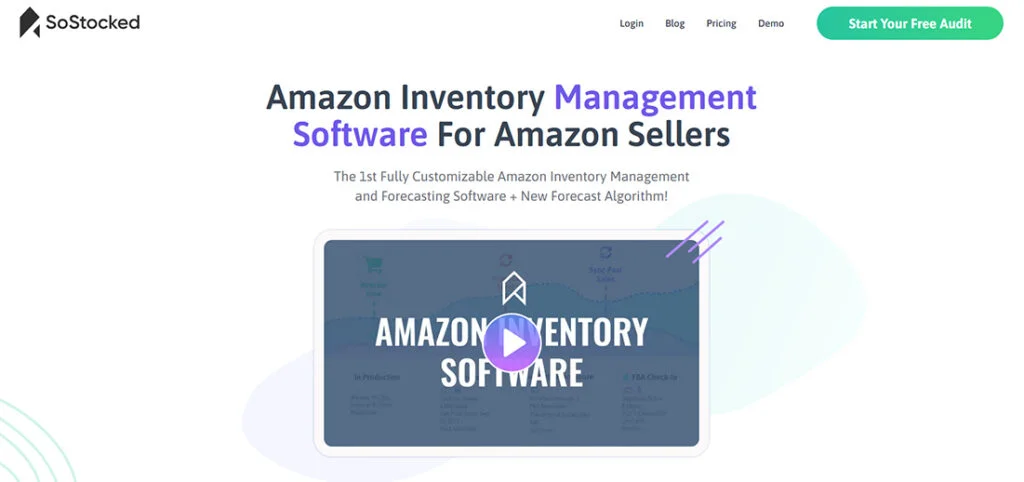 SoStocked Premium FBA Inventory Software banner
