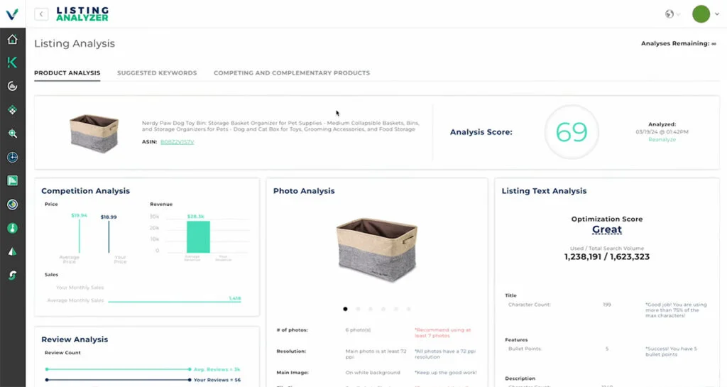 Viral Launch Listing Analyzer Tool