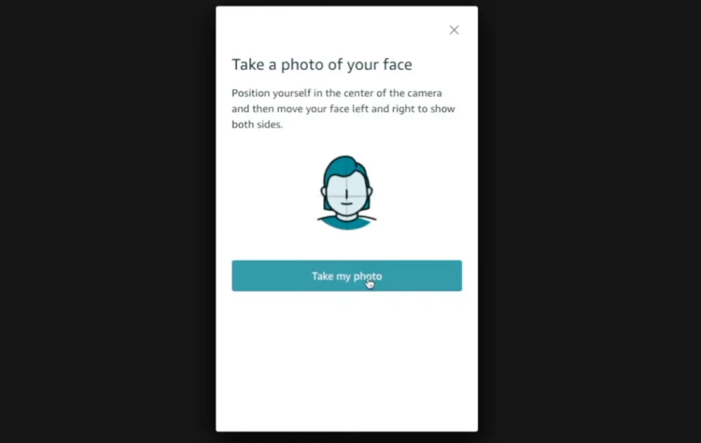 Amazon Seller Central - Photo Verification