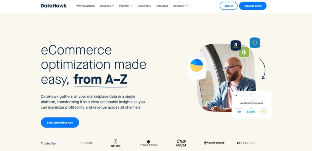 Datahawk - Multiplatform SEO tools for Amazon