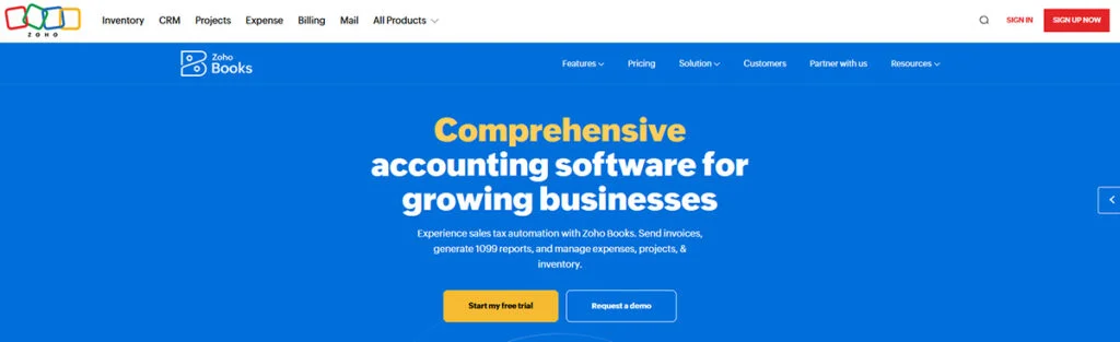 Zoho Books - Accounting Software for Amazon Sellers
