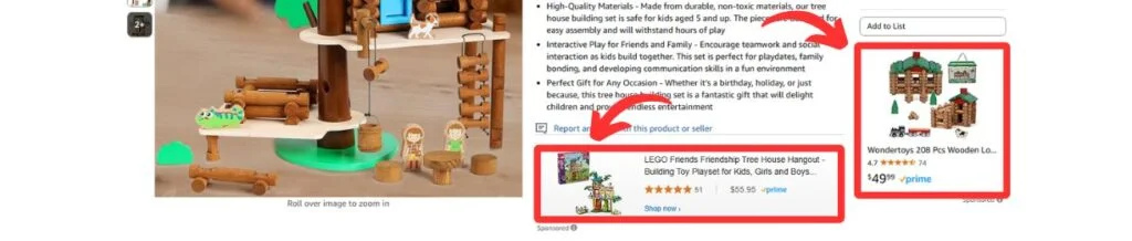 Amazon Display Ad Locations - Product Detail Page