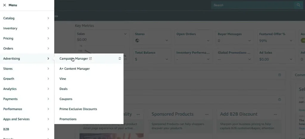 Amazon Advertising Campaign Manager