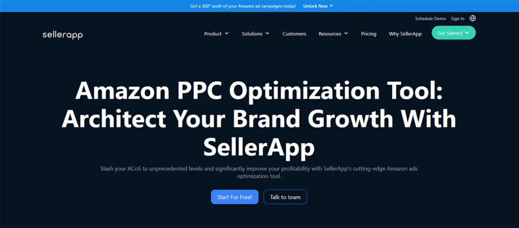 SellerApp - Amazon PPC Management Tool
